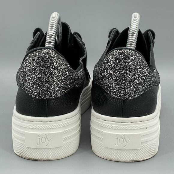 Joy Performance Comfort Leather Sneakers with Podiatric Insoles Black Size 7.5W - Picture 5 of 11